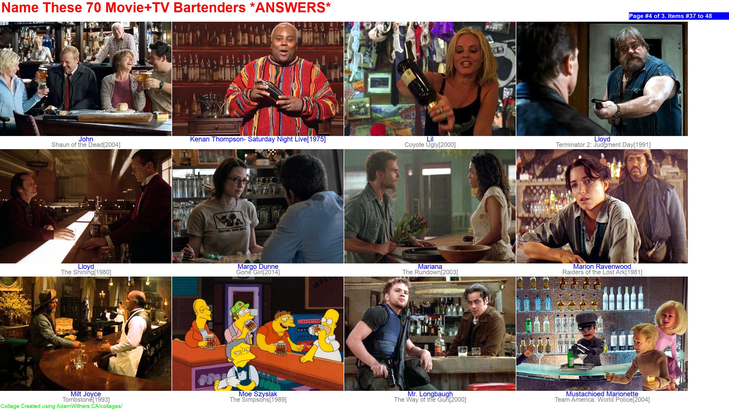 CollageA: guessBartenders Page 4